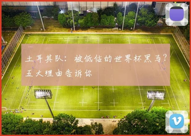 土耳其队:被低估的世界杯黑马?五大理由告诉你